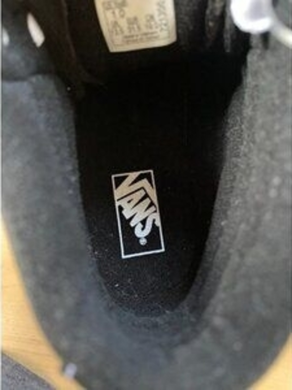 Vans Kids Black and White High-Top Sneakers - Picture 6 of 6